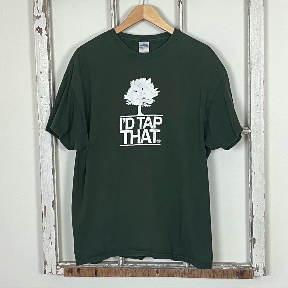 “I’d Tap That” T-shirt Independent Vermont Clothing IVC XL Unisex